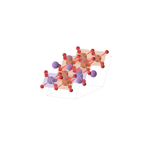 Crystal structure of Li4MnFe3O8 (monoclinic, C2/m (No. 12))