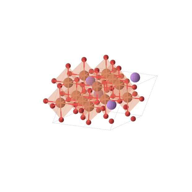 Crystal structure of LiFe3O4 (monoclinic, C2/c (No. 15))