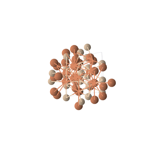 Crystal structure of Fe5Si3 (hexagonal, P63/mcm (No. 193))