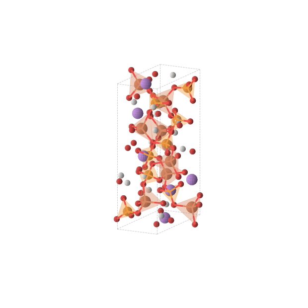 Crystal structure of LiFePH2O5 (orthorhombic, Pca21 (No. 29))