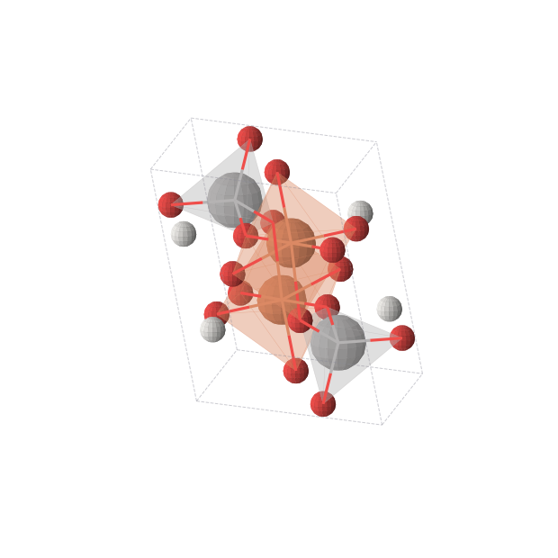 Crystal structure of H4Fe2O10V2 (triclinic, P-1 (No. 2))