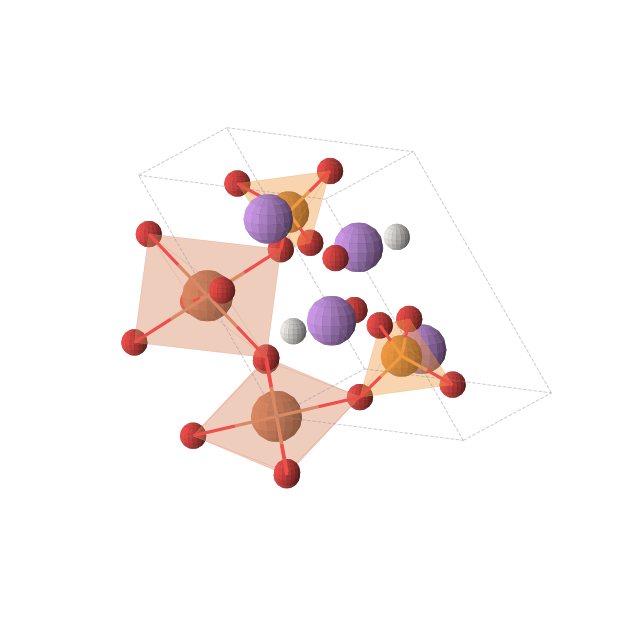 Crystal structure of Li2FePHO5 (triclinic, P-1 (No. 2))