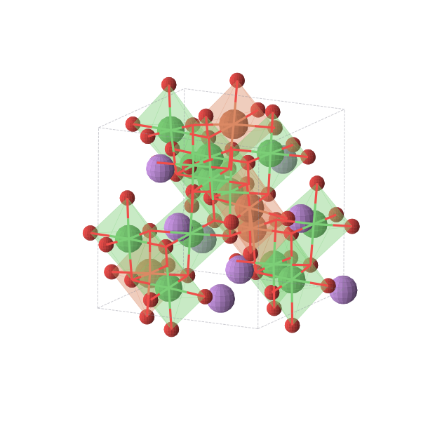 Crystal structure of Li2FeNi3O8 (triclinic, P1 (No. 1))