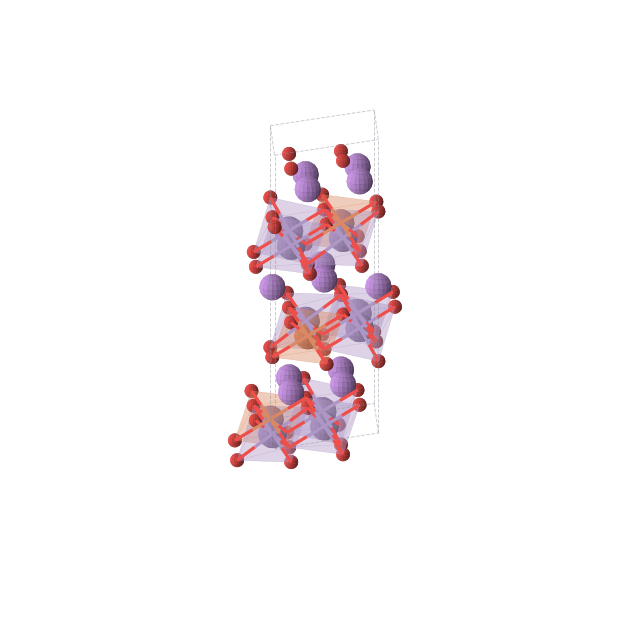 Crystal structure of Li4Mn3FeO8 (trigonal, R-3m (No. 166))