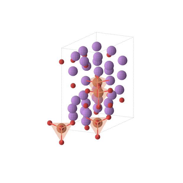 Crystal structure of Li8FeO6 (orthorhombic, Cmc21 (No. 36))