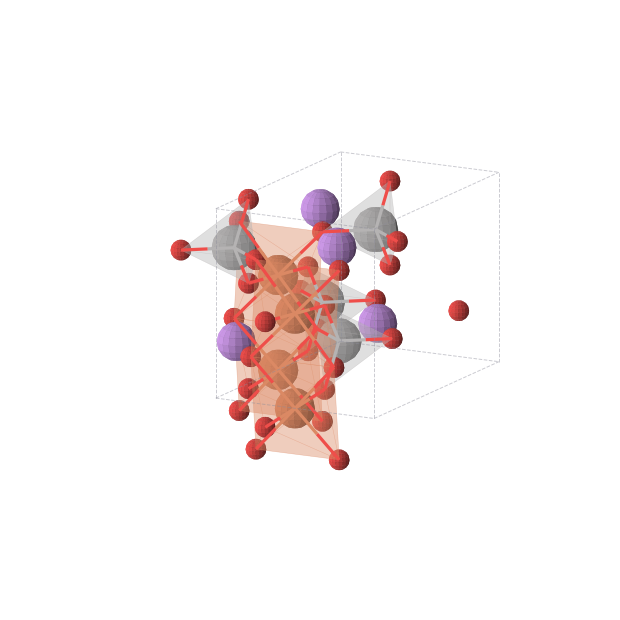 Crystal structure of LiVFeO4 (orthorhombic, Cmcm (No. 63))