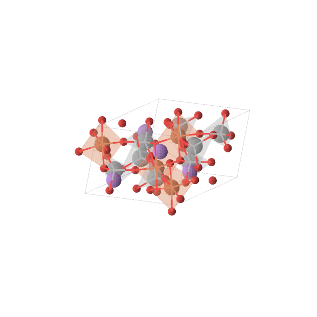 Crystal structure of LiV2FeO6 (monoclinic, C2/c (No. 15))