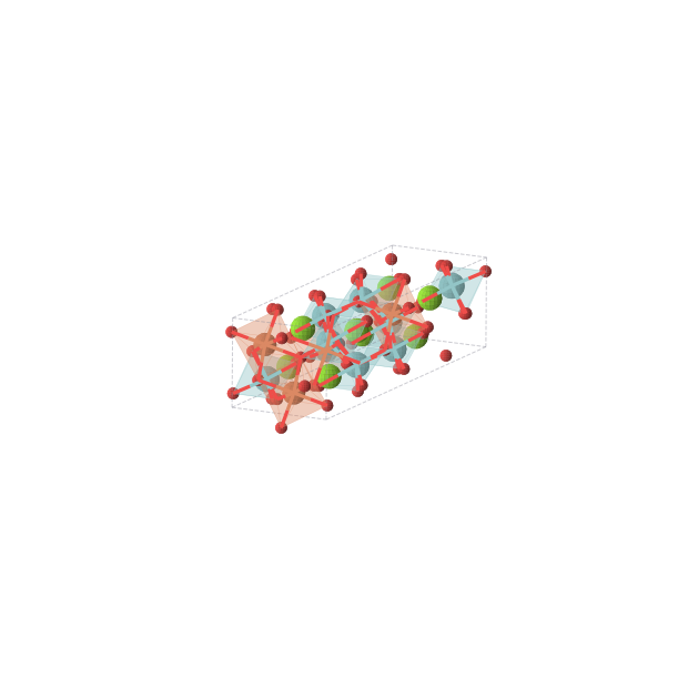 Crystal structure of Mg2Nb2FeO8 (monoclinic, C2/c (No. 15))