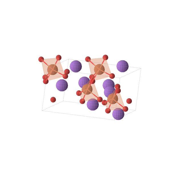 Crystal structure of Na2FeO3 (monoclinic, Cc (No. 9))