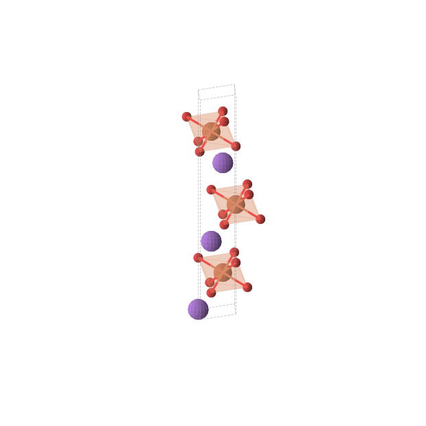 Crystal structure of NaFeO2 (trigonal, R-3m (No. 166))