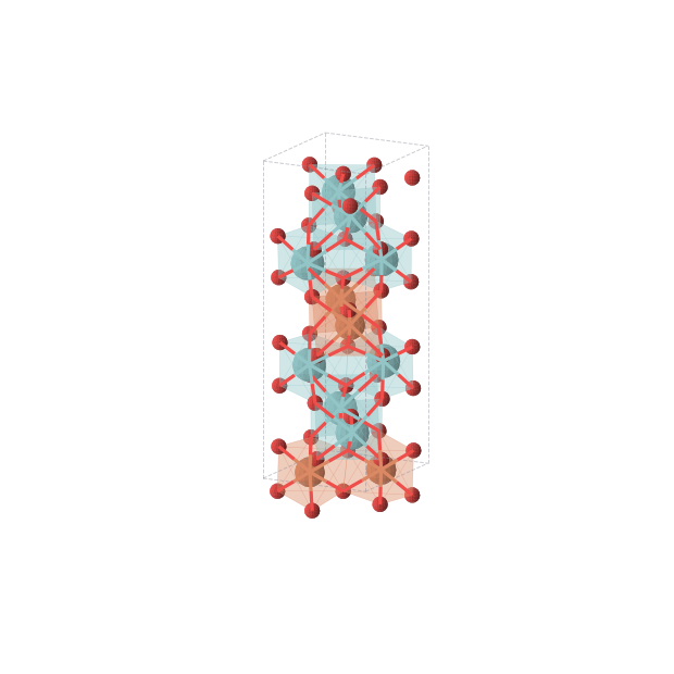 Crystal structure of Fe4Nb8O24 (orthorhombic, Pbcn (No. 60))