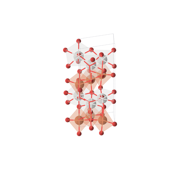 Crystal structure of ScFeO3 (hexagonal, P63cm (No. 185))