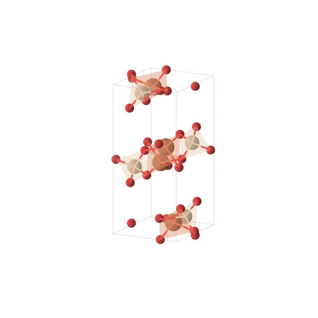 Crystal structure of Fe2O8Si2 (orthorhombic, Pnma (No. 62))