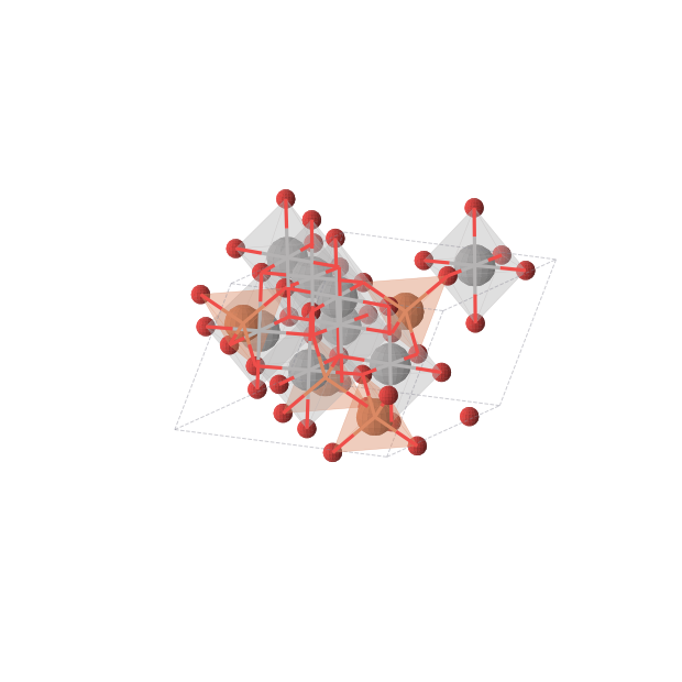 Crystal structure of V2FeO4 (monoclinic, C2/c (No. 15))