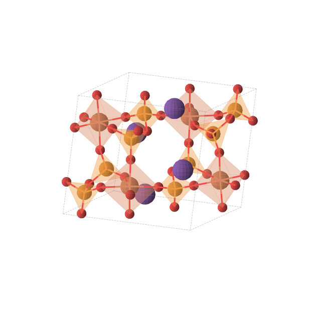 Crystal structure of Fe4O28P8Rb4 (monoclinic, P21/c (No. 14))