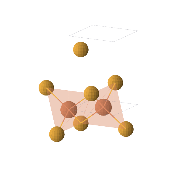 Crystal structure of FeSe (tetragonal, P4/nmm (No. 129))