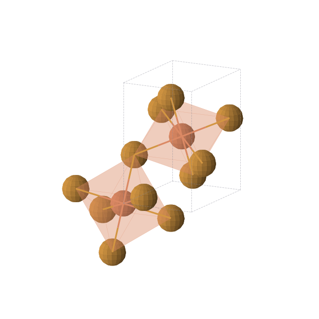 Crystal structure of FeTe2 (orthorhombic, Pnnm (No. 58))