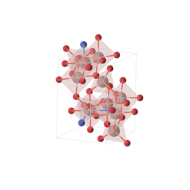 Crystal structure of Ga11NO15 (triclinic, P1 (No. 1))