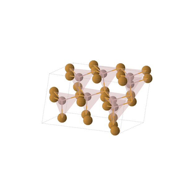 Crystal structure of Ga2Te3 (monoclinic, Cc (No. 9))