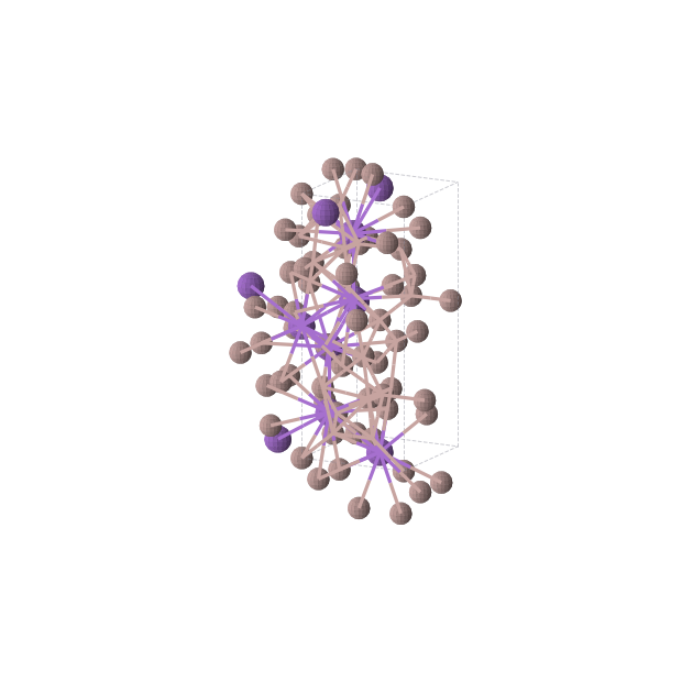 Crystal structure of KGa3 (tetragonal, I-4m2 (No. 119))