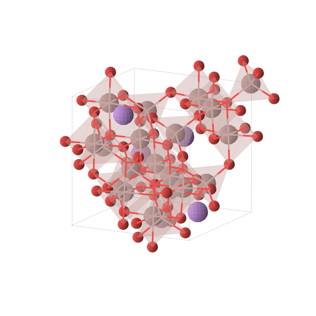 Crystal structure of LiGa5O8 (cubic, P4332 (No. 212))