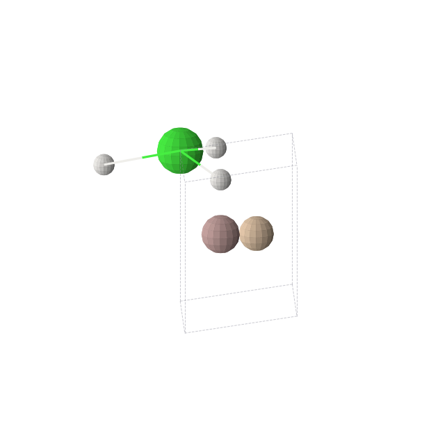 Crystal structure of Ga1H1Si1Sr1 (trigonal, P3m1 (No. 156))