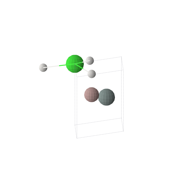 Crystal structure of Ga1H1Sn1Sr1 (trigonal, P3m1 (No. 156))
