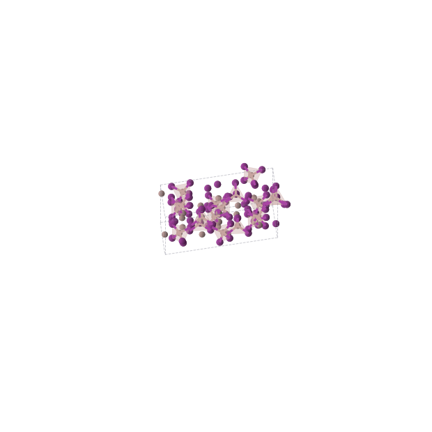 Crystal structure of GaI2 (trigonal, R3c (No. 161))
