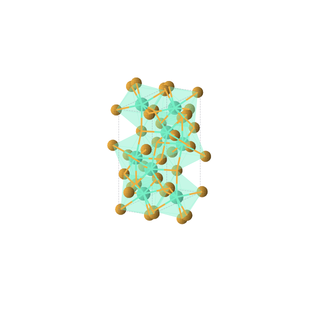 Crystal structure of Gd8Se12 (orthorhombic, Pnma (No. 62))