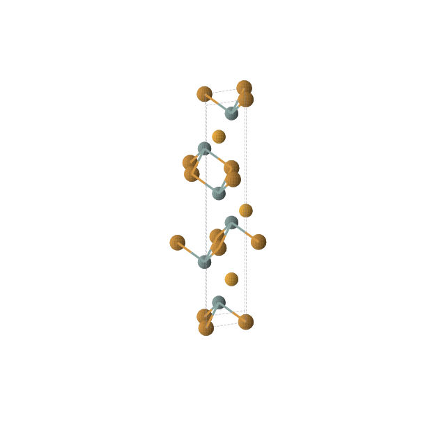 Crystal structure of Ge2Se1Te1 (trigonal, R-3m (No. 166))