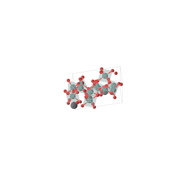 Crystal structure of Ge4PbO9 (trigonal, P321 (No. 150))