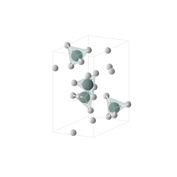 Crystal structure of GeH4 (orthorhombic, P212121 (No. 19))