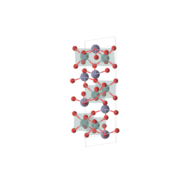 Crystal structure of Ge2O6Zn2 (trigonal, R-3 (No. 148))