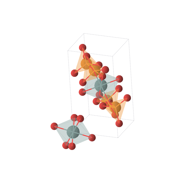 Crystal structure of Ge2O14P4 (triclinic, P-1 (No. 2))