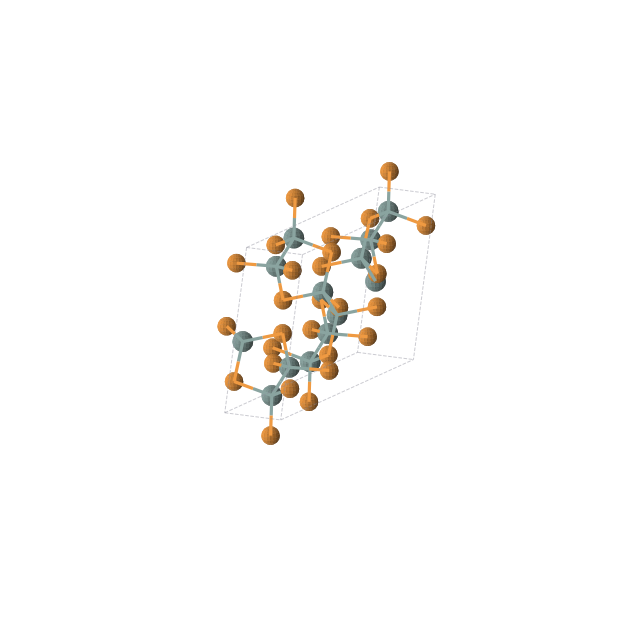 Crystal structure of GeP (monoclinic, C2/m (No. 12))