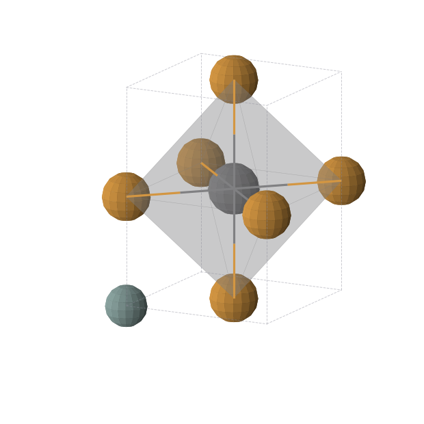 Crystal structure of GePbTe2 (tetragonal, P4/mmm (No. 123))
