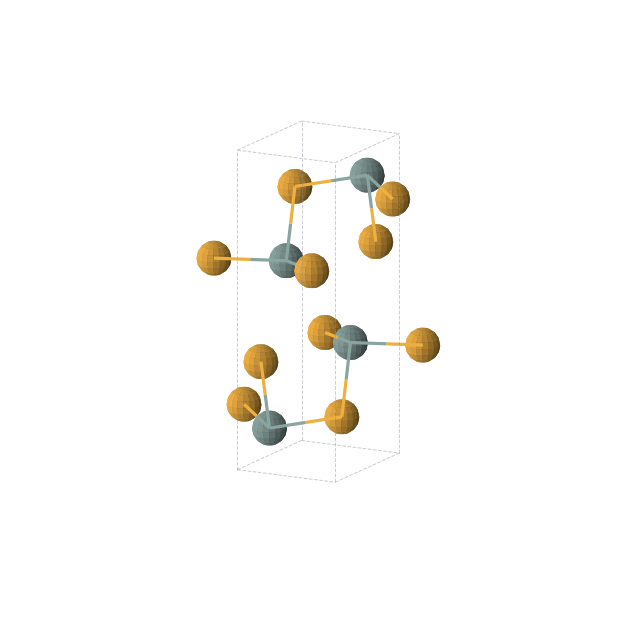 Crystal structure of GeSe (orthorhombic, Pnma (No. 62))