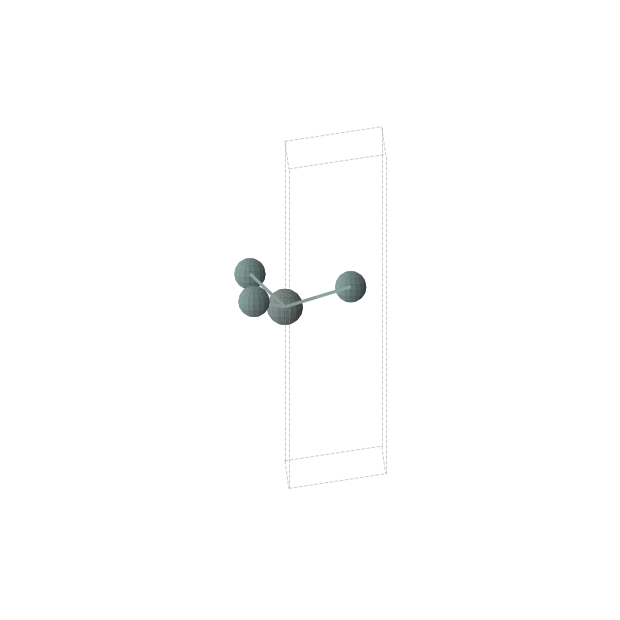 Crystal structure of Ge2Sn2 (trigonal, P3m1 (No. 156))