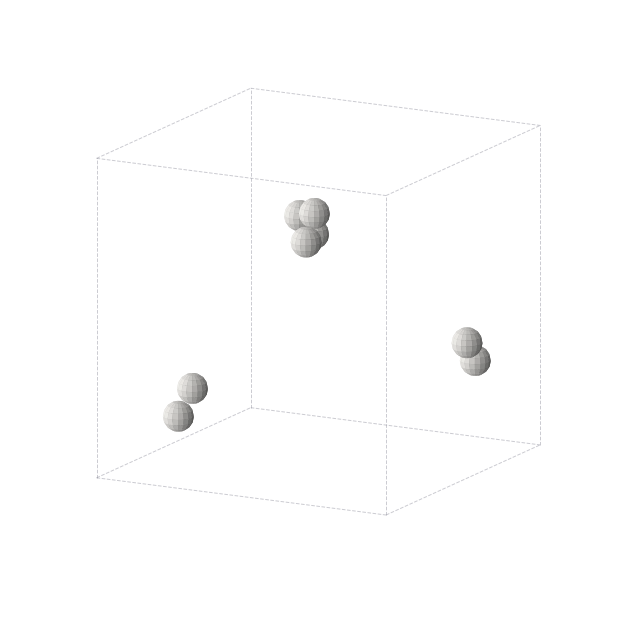 Crystal structure of H2 (orthorhombic, P212121 (No. 19))