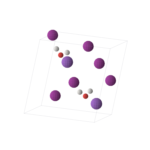 Crystal structure of H4I6K2O2 (monoclinic, Pc (No. 7))