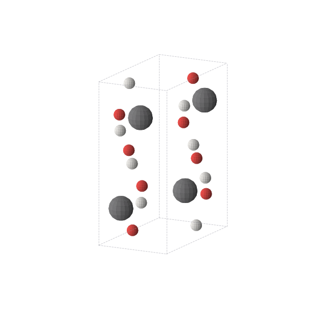 Crystal structure of H2PbO2 (orthorhombic, Pnma (No. 62))