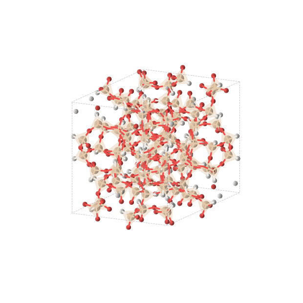 Crystal structure of Si2H2O3 (orthorhombic, Pbca (No. 61))