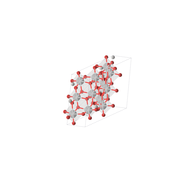 Crystal structure of Ti3H2O7 (monoclinic, Cm (No. 8))