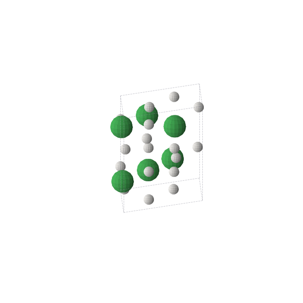 Crystal structure of LuH3 (trigonal, P-3c1 (No. 165))