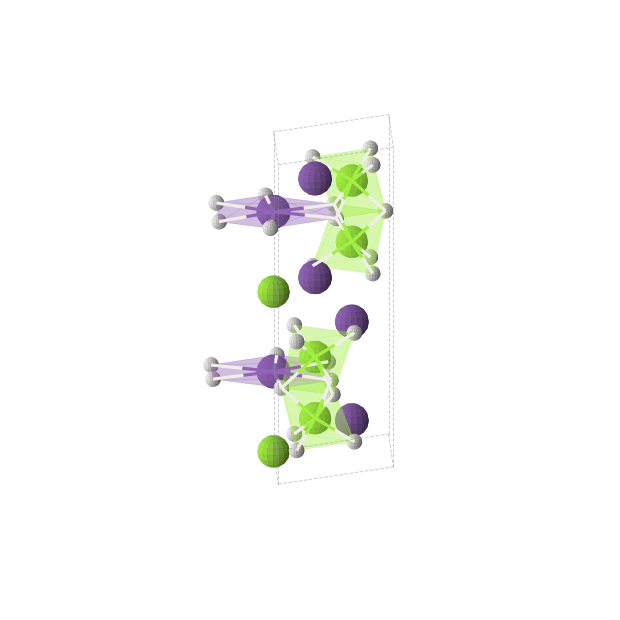 Crystal structure of RbMgH3 (hexagonal, P63/mmc (No. 194))