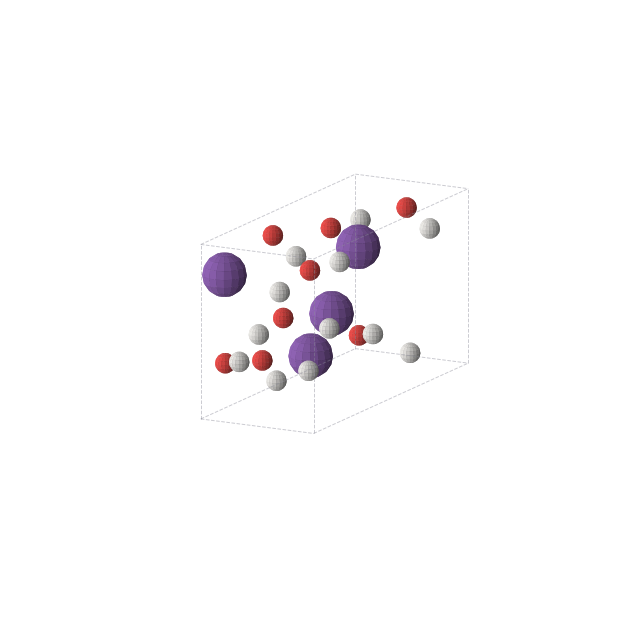 Crystal structure of RbH3O2 (orthorhombic, Cmc21 (No. 36))