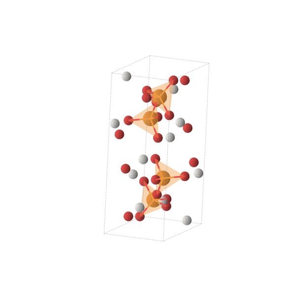 Crystal structure of H12O16P4 (monoclinic, P21/c (No. 14))