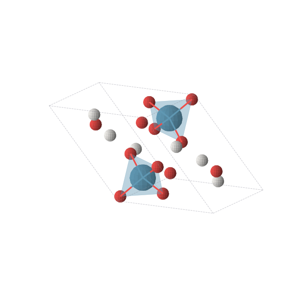 Crystal structure of ReH3O5 (triclinic, P-1 (No. 2))