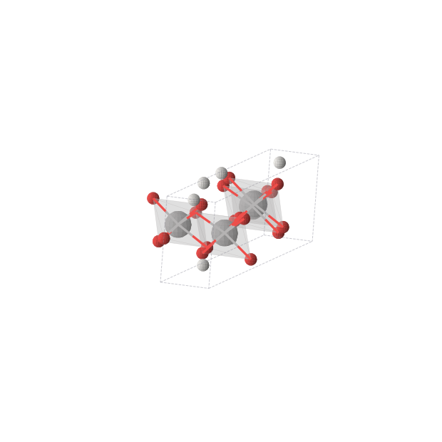 Crystal structure of V2H3O5 (monoclinic, Cm (No. 8))