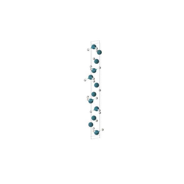 Crystal structure of H3Pd4 (trigonal, R-3m (No. 166))